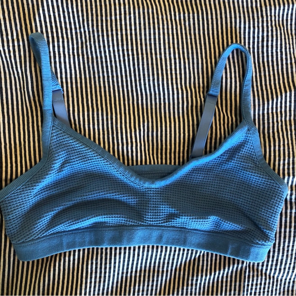 Negative waffle bra